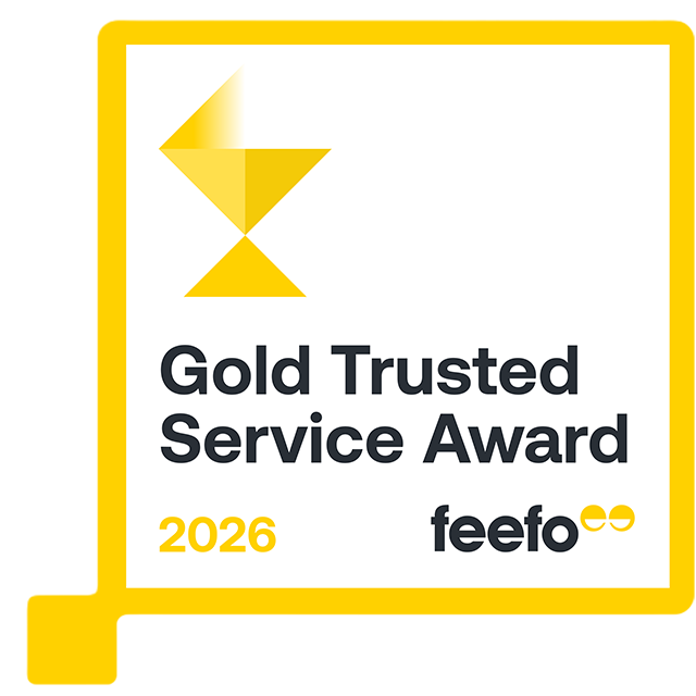 Winner of the Feefo Trusted Service Award