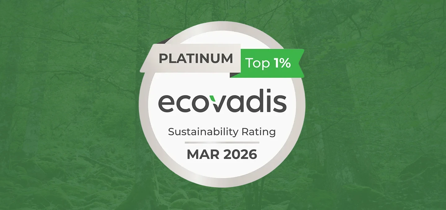 EcoVadis Platinum logo