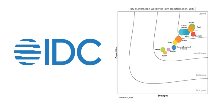 Ricoh positioned as a Leader in 2023 IDC MarketScape for Worldwide Print Transformation