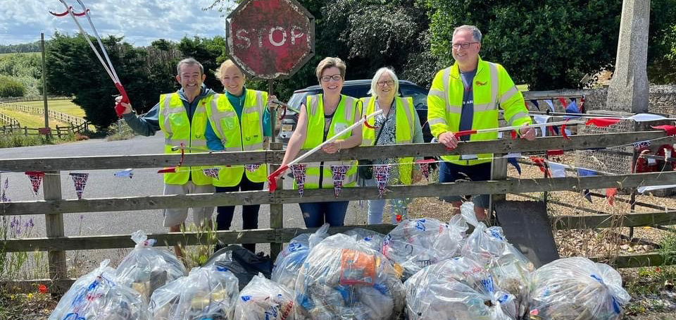 Mandy's local litter picking drive