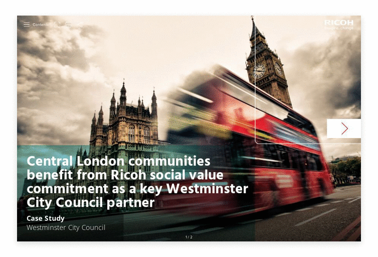 Delivering social value for local people in Westminster