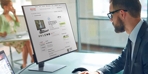 Sign up for The Ricoh eShop